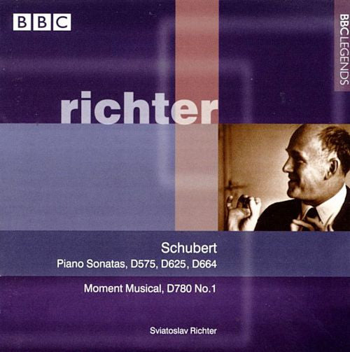 Richter*, Schubert* : Piano Sonatas, D575, D625, D664 / Moment Musical, D780 No.1 (CD)