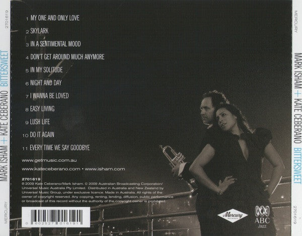 Mark Isham + Kate Ceberano : Bittersweet (CD, Album)