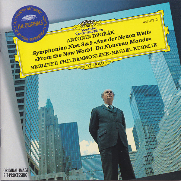 Antonín Dvořák - Berliner Philharmoniker · Rafael Kubelik : Symphonien Nos. 8 & 9 - »Aus Der Neuen Welt«  =  »From The New World = Du Nouveau Monde« (CD, Comp, RM)