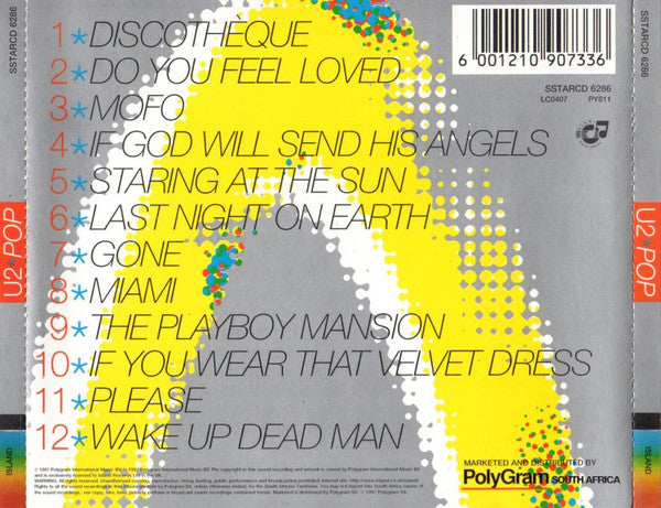 U2 : Pop (CD, Album)