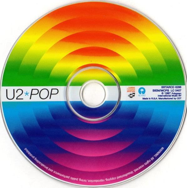 U2 : Pop (CD, Album)