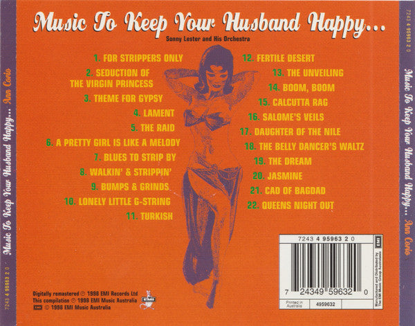 Sonny Lester & His Orchestra : Music To Keep Your Husband Happy (CD)