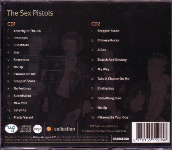 The Sex Pistols* : The Sex Pistols (2xCD, Comp)
