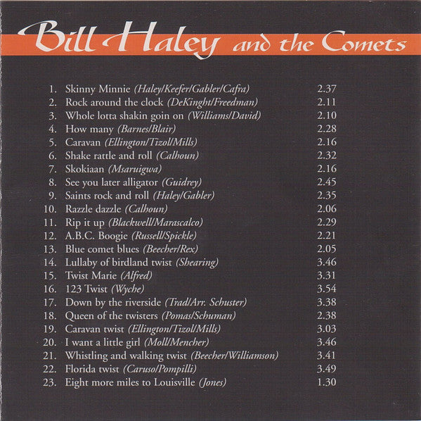 Bill Haley And His Comets : Bill Haley And His Comets (CD, Comp, RM)