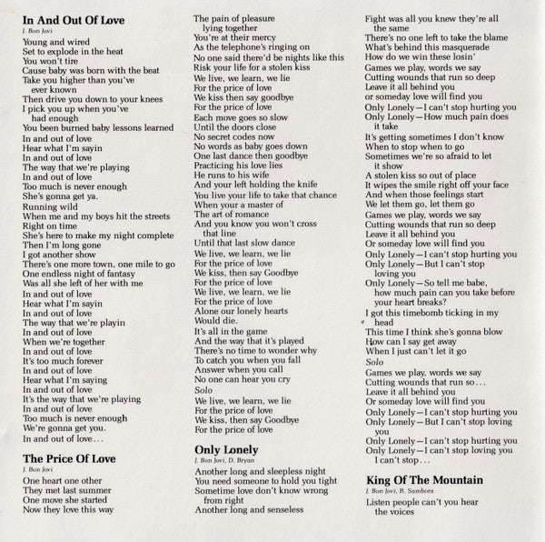 Bon Jovi : 7800° Fahrenheit (CD, Album)