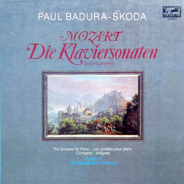 Paul Badura-Skoda, Mozart* : Die Klaviersonaten (8xLP + Box)