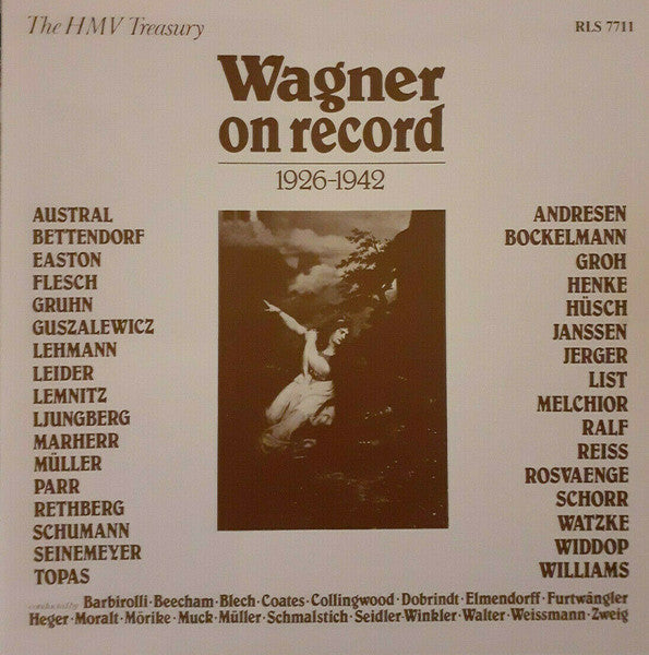 Richard Wagner : Wagner On Record 1926-1942 (7xLP, Comp, Mono + Box)