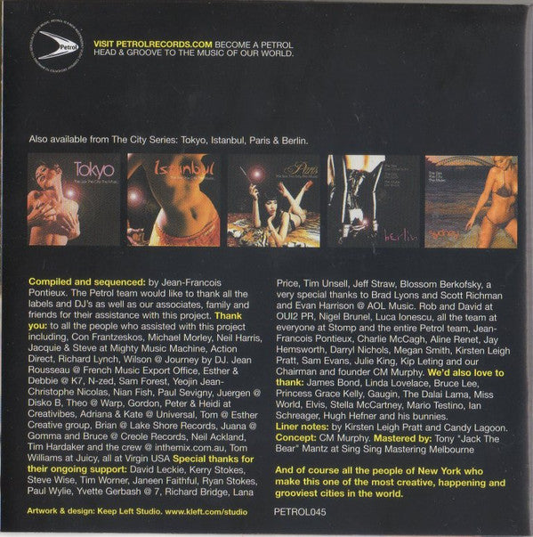 Various : New York - The Sex, The City, The Music (CD, Comp)