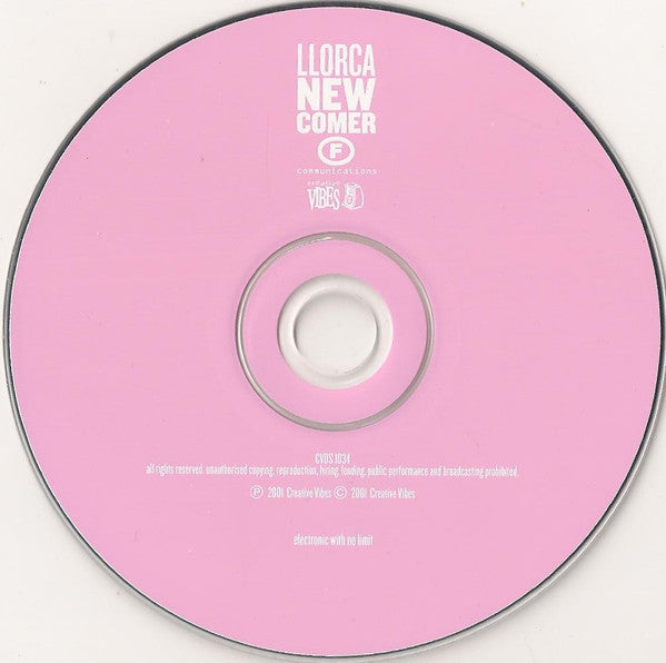 Llorca : New Comer (CD, Album)