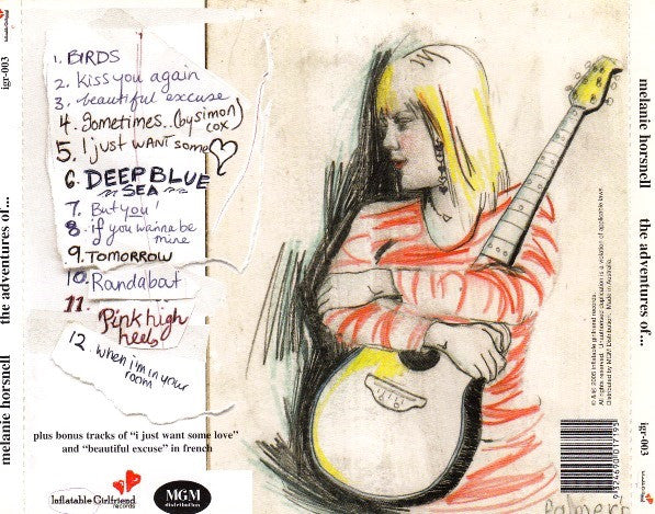 Melanie Horsnell : The Adventures Of... (CD, Album)