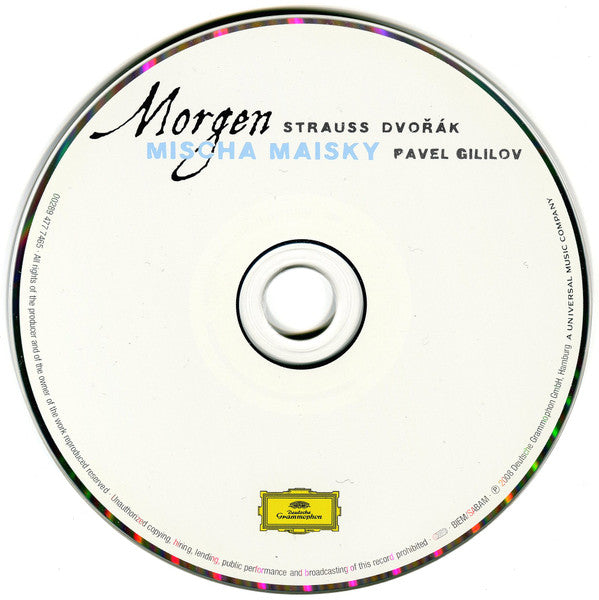 Mischa Maisky, Pavel Gililov – Richard Strauss, Antonín Dvořák : Morgen (CD, Album)