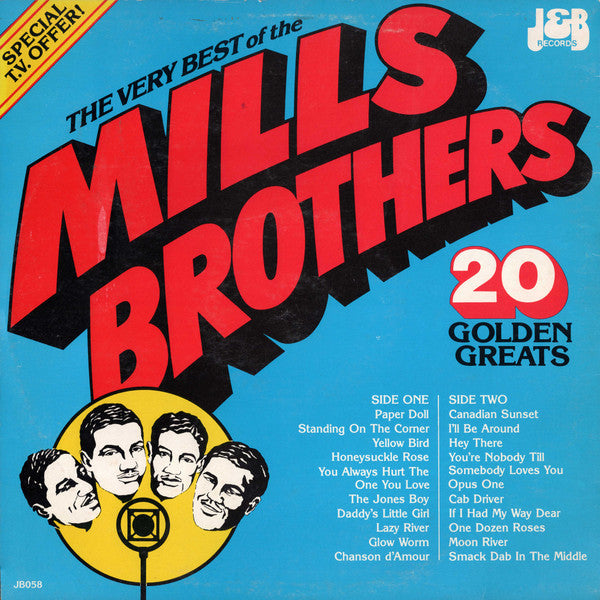 The Mills Brothers : The Very Best Of (LP, Comp)