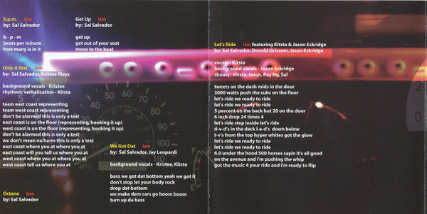 Various : Music 4 Your Ride (CD, Album, Comp)