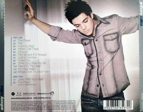 Anthony Callea : Anthony Callea (CD, Album + CD + Ltd)
