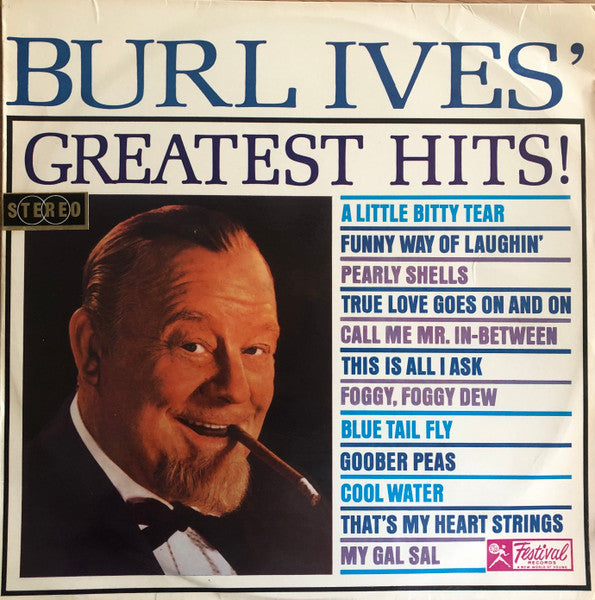 Burl Ives : Burl Ives' Greatest Hits! (LP, Comp)