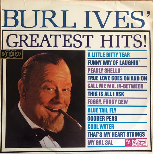 Burl Ives : Burl Ives' Greatest Hits! (LP, Comp)