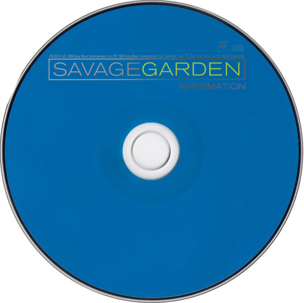 Savage Garden : Affirmation (CD, Album)