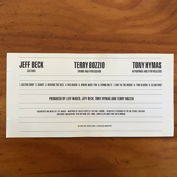 Jeff Beck With Terry Bozzio And Tony Hymas : Jeff Beck's Guitar Shop (CD, Album)