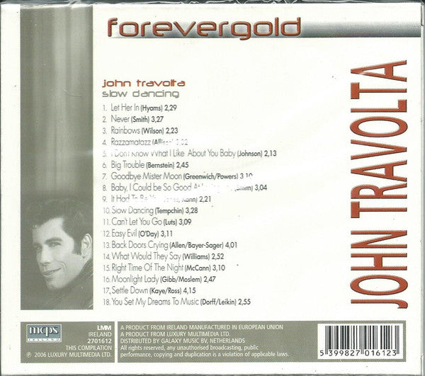 John Travolta : Slow Dancing (CD, Comp)