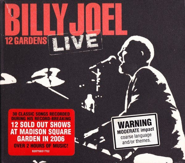 Billy Joel : 12 Gardens Live (2xCD, Album, Dig)