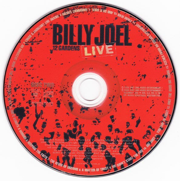 Billy Joel : 12 Gardens Live (2xCD, Album, Dig)
