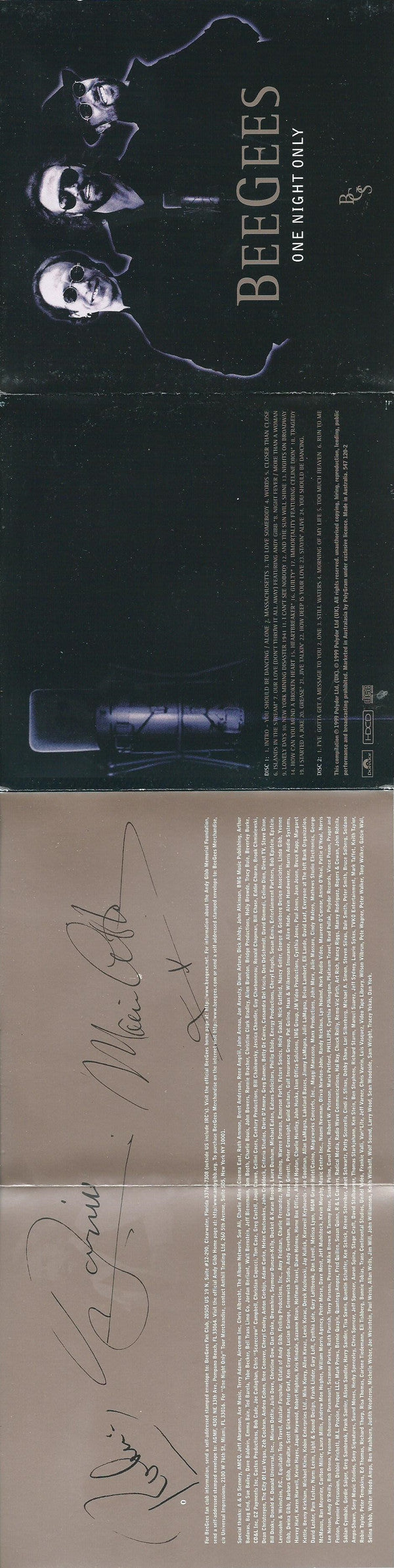 Bee Gees : One Night Only (2xHDCD, Album, Ltd, S/Edition, Tou)