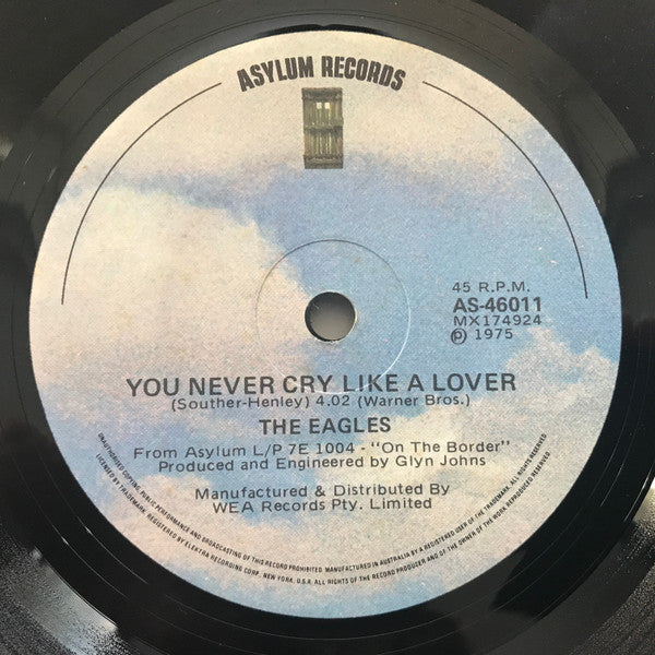 The Eagles* : Best Of My Love (7", Single)