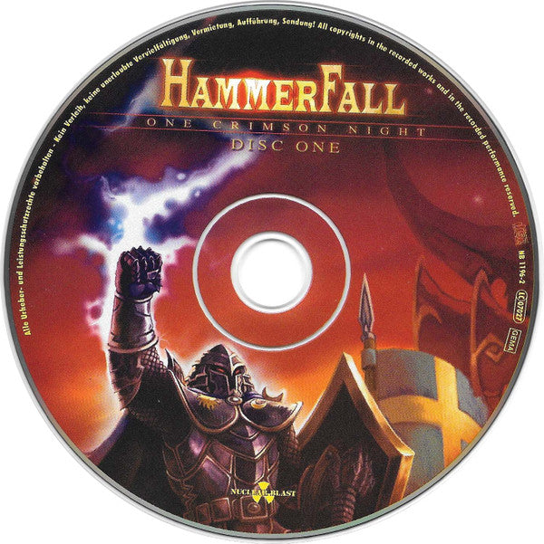 HammerFall : One Crimson Night (2xCD, Album)