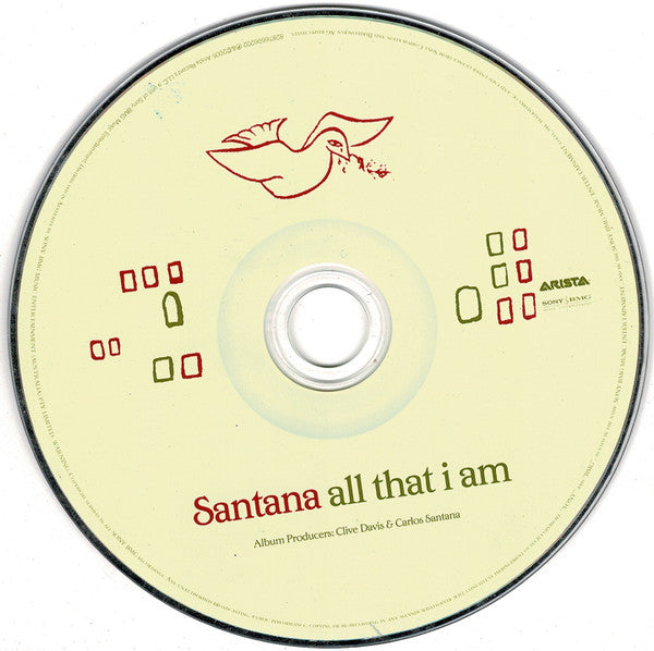 Santana : All That I Am (CD, Album)