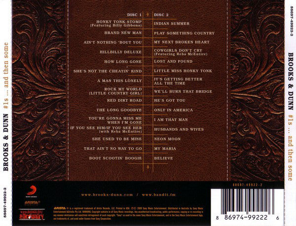 Brooks & Dunn : #1's ... And Then Some (2xCD, Comp)