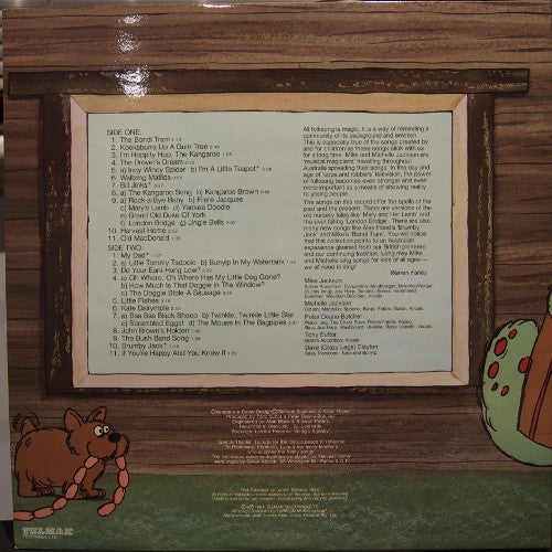 Mike & Michelle Jackson : Bunyips, Bunnies & Brumbies (LP, Album, Gat)