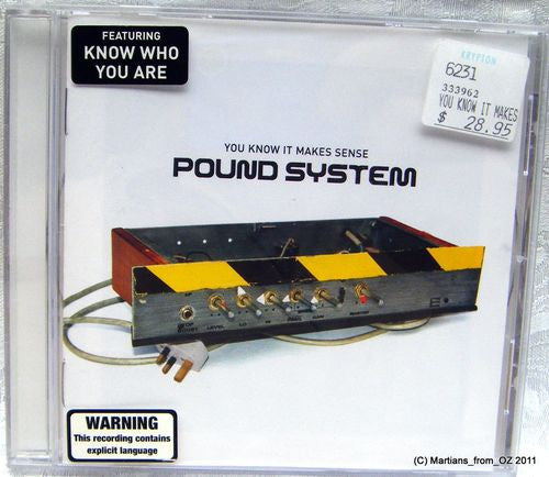 Pound System : You Know It Makes Sense (CD)