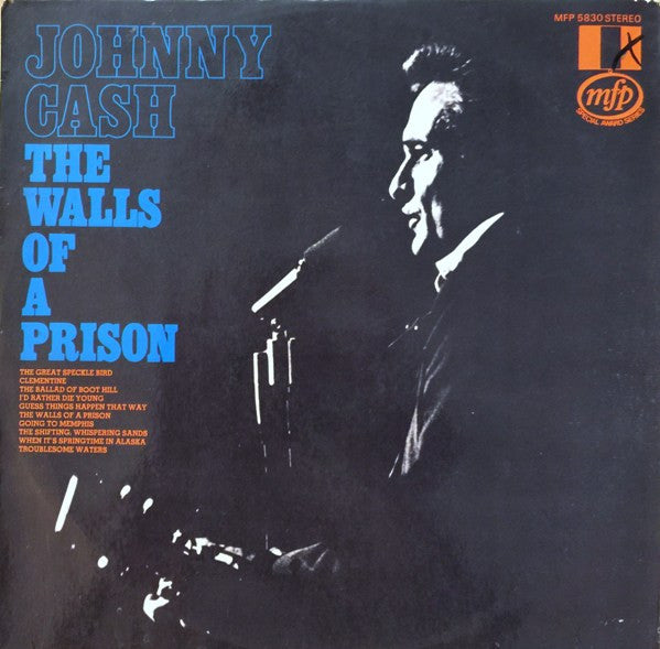 Johnny Cash : The Walls Of A Prison (LP, Comp)