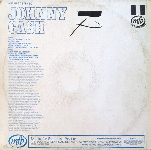 Johnny Cash : The Walls Of A Prison (LP, Comp)