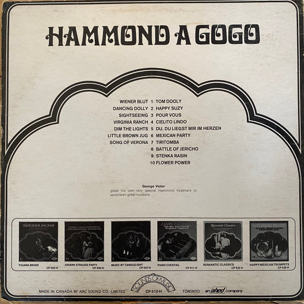 George Victor : Hammond A Gogo (LP, Album)