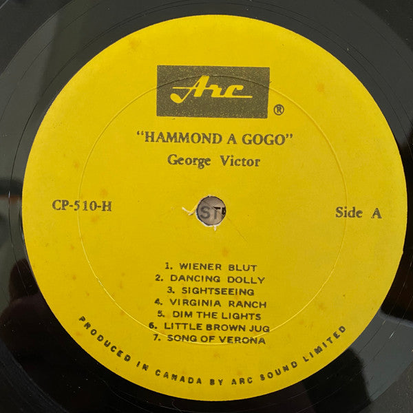 George Victor : Hammond A Gogo (LP, Album)