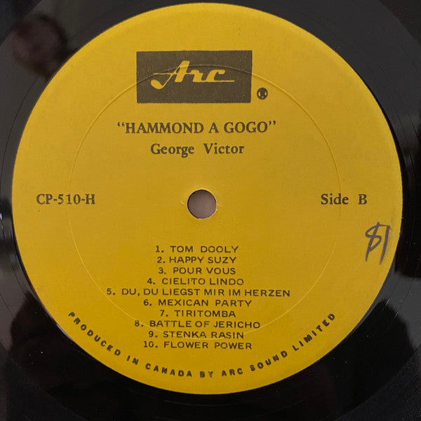George Victor : Hammond A Gogo (LP, Album)