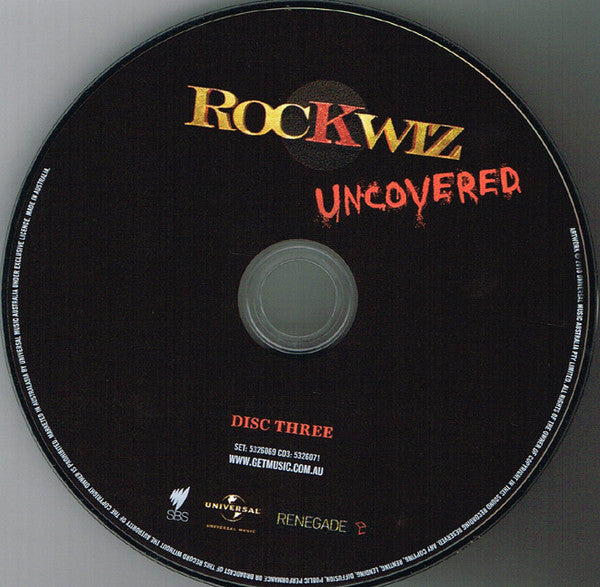Various : RocKwiz Uncovered (4xCD, Comp)