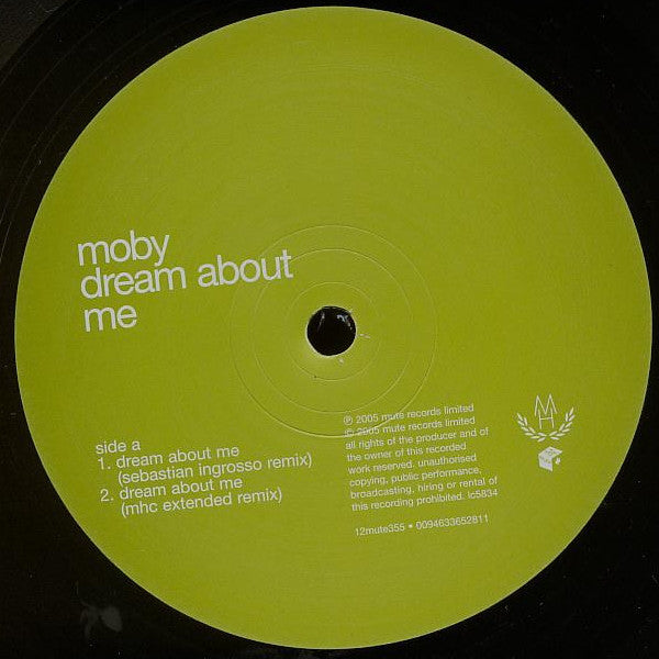 Moby : Dream About Me (12", Single)