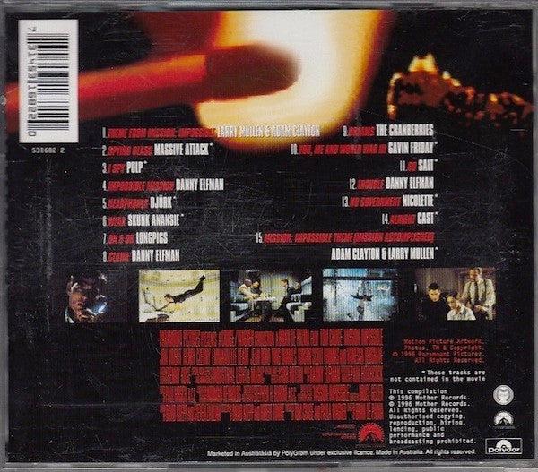 Various : Mission: Impossible (Music From And Inspired By The Motion Picture) (CD, Comp)