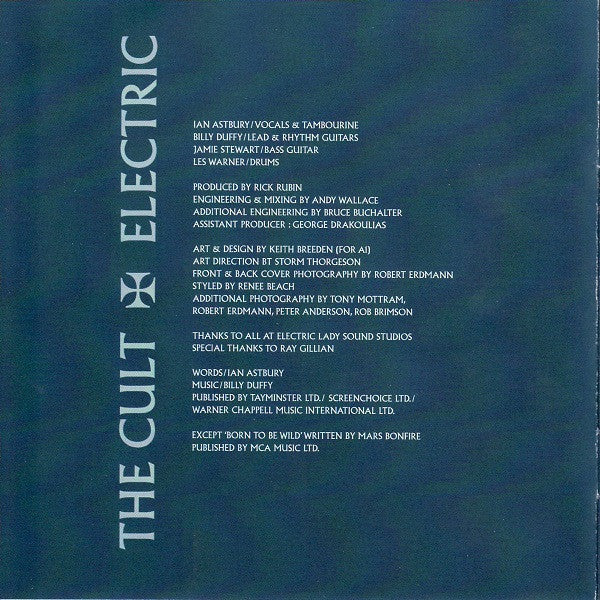 The Cult : Electric Peace (CD, Album, RE + CD, Album, RE + Comp)