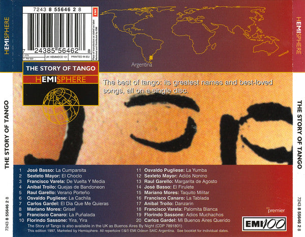 Various : The Story Of Tango (CD, Comp)