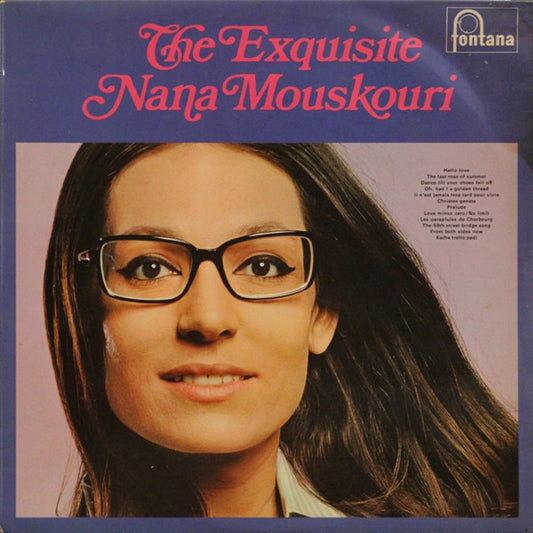 Nana Mouskouri : The Exquisite Nana Mouskouri (LP)
