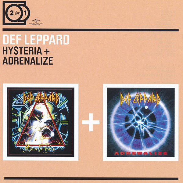 Def Leppard : Hysteria + Adrenalize (CD, Album, RE + CD, Album, RE + Comp)
