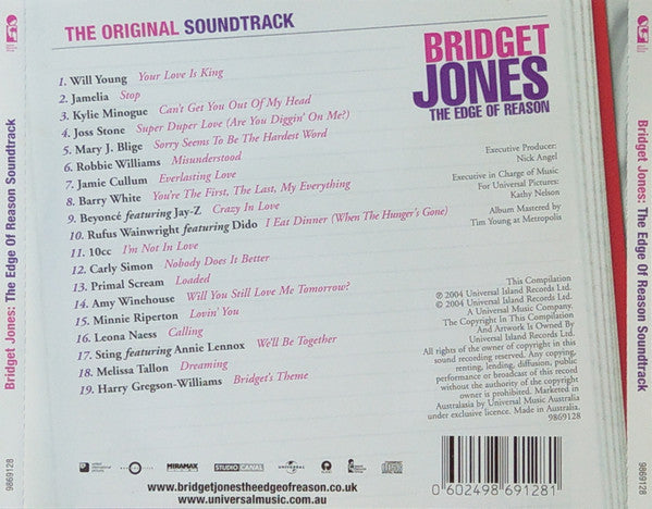 Various : Bridget Jones (The Edge Of Reason) (CD, Comp, S/Edition)