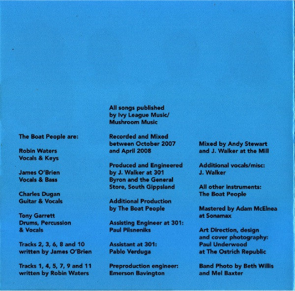 The Boat People : Chandeliers (CD, Album)