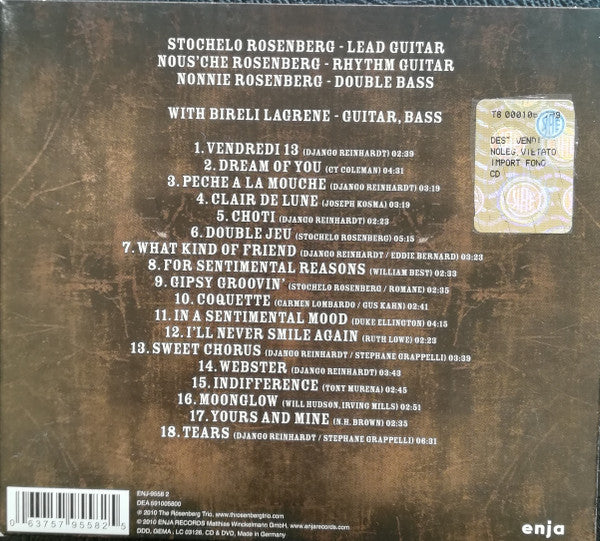 The Rosenberg Trio With Biréli Lagrène : Djangologists (CD, Album + DVD-V, PAL)