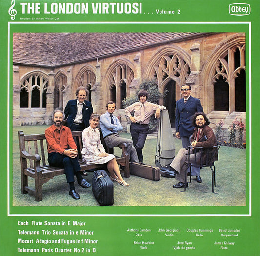 The London Virtuosi, Johann Sebastian Bach / Georg Philipp Telemann / Wolfgang Amadeus Mozart : The London Virtuosi ... Volume 2 (LP)
