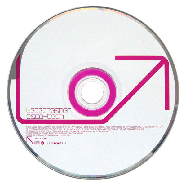 Various : Gatecrasher: Disco-Tech (2xCD, Comp, Mixed)