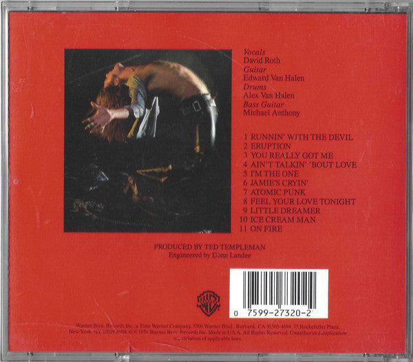 Van Halen : Van Halen (CD, Album, Club, RE)